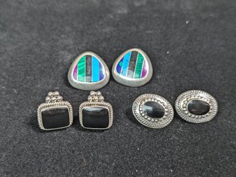 Sterling Earring Lot