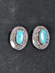 Sterling Signed Earrings