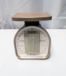 Vintage 1967 Pelouze Metal Parcel Post Scale