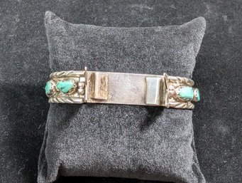 Sterling Turquoise Watch Cuff