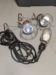 Lot Of 3 Various Shop Lights