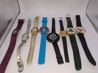 Lot Of 8 Various Vintage Watches