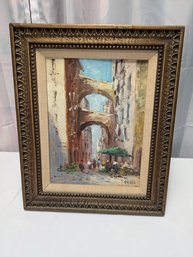 Vintage, Framed, Signed DeVity Oil Painting