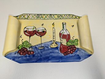 Nantucket Pottery Serving Tray