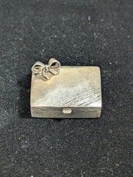 Sterling Trinket Box