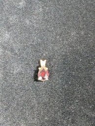 14k Gold Ruby Pendent