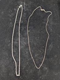 Sterling Necklaces 20'