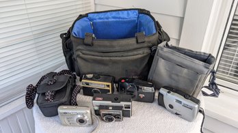 Vintage Cameras & Camera Bags Bundle