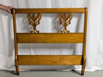 Vintage Maple Twin Accented Headboard