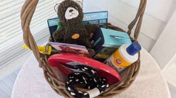 Spoil Your Furry Friend With This Deluxe Dog Gift Basket