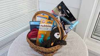 Spoil Your Furry Friend With This Deluxe Dog Gift Basket