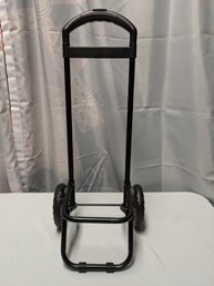 Black Metal Grocery Dolly Trolly