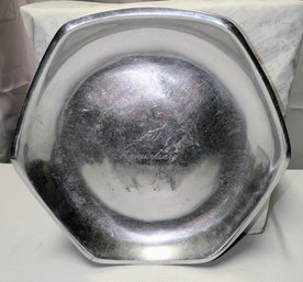 Nambe Engraved 25th Anniversary Serving Dish