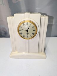 Lenox Porcelain Quartz Desk Clock