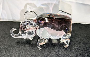 V. Nason SIgned Murano Glass Elephant