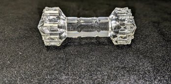 Vintage Cut Crystal Knife Rest