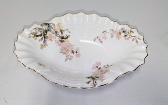 Antique Porcelain Oval Design Bowl, Germany