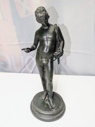 19th Century Italian Bronze Sculpture Of Narcissus