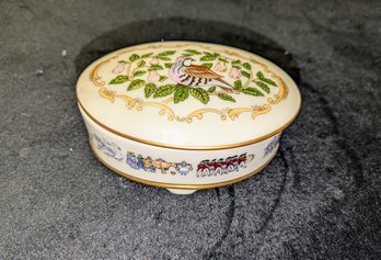 Lenox 'A Partridge In A Pear Tree' Oval Trinket Box