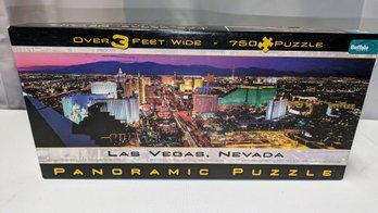 750 Piece Panoramic Jigsaw Puzzle Of Las Vegas