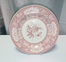 Vintage Spode Archive Collection Underglaze Print From A Hand-Engraved Copper Plate Dish