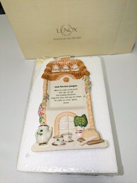 Lenox Irish Kitchen Prayer Spoon Rest In Original Box