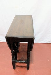 Antique Gate Leg Drop Leaf Table  - Oval Shaped