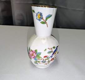 Vintage Aynsley Hand Painted Porcelain 'Pembroke' Bud Vase