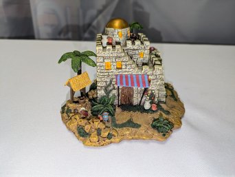 Vintage Resin Thomas Kinkade Hawthorne Village 'Humble Inn' Figurine