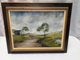 Vintage Signed & Framed Painting