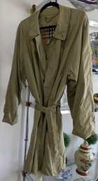 Vintage Burberry XL Lightweight Coat