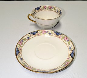 Vintage Canonsburg China Cup & Saucer Set