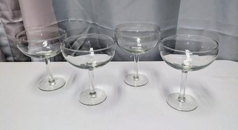 Set Of 4 Cosmopolitan Glasses