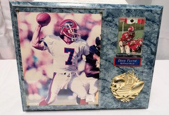 Doug Flutie, Buffalo Bills Official Licensed Plaque