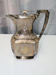 Antique Riddles Ltd, Silver Plate Coffee Pot