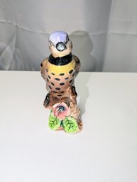 Vintage NAPCO Flicker Ceramic Woodpecker Figurine