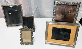 Lot Of 5 Antique & Vintage Frames