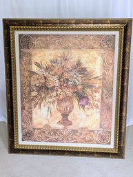 Signed & Framed Liz Jardine 'Tuscan Urn' Print