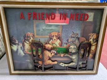 'A Friend In Need' Bulldogs Joining The Famous Poker Game