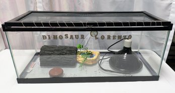 Reptile Glass Tank With Screen Top (Including Accessories In Pictures)