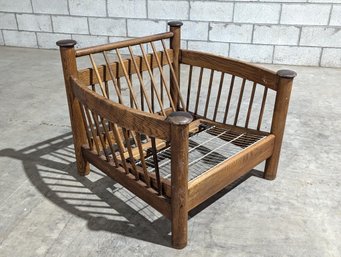 Modern Conant Ball Club Chair Frame