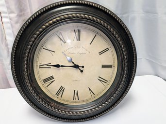 Edinburgh Clock Works Co., Resin Wall Clock (Battery Operated)