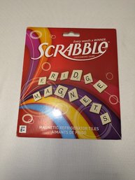 Magnetic Refrigerator Scrabble Tile Game - New In Package