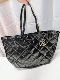 Large Victoria Secret Tote With Rhinestone Accents