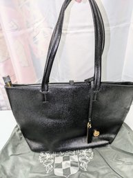 Vince Camuto Leila Small Leather Tote - Black