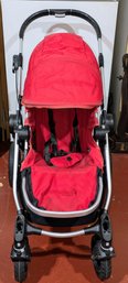 Baby Jogger City Select Stroller In Ruby With Removable Seat