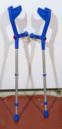 Rebotec ECO 120 Elbow/Forearm Adjustable Crutches