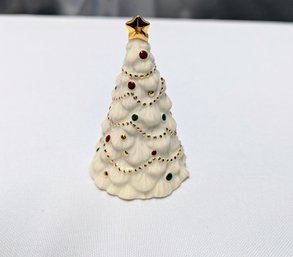 Vintage Lenox Mistletoe Park Christmas Tree - No Box