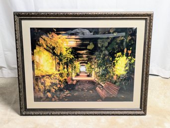 Large Framed Beautiful 'Dream Corridor' Photograph Print