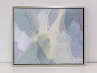 'Paradiso' - Silver Framed Canvas 16x20